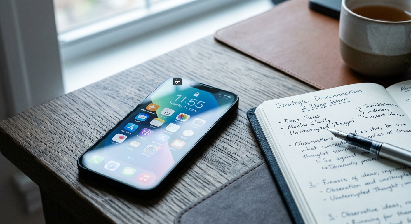 Strategic Disconnection for Deep Work and Mental Clarity