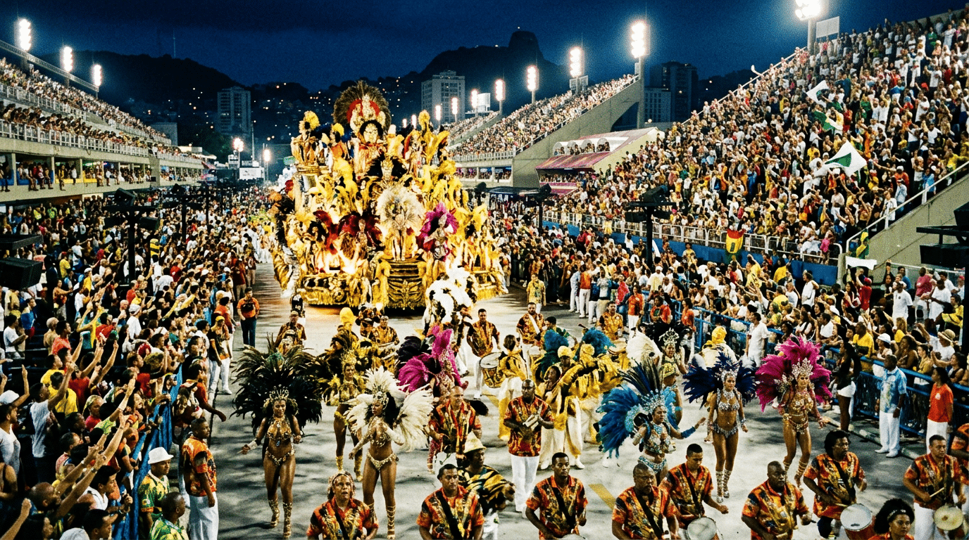 Rio Carnival: A Cultural Spectacle of Samba, Identity, and Mass Participation
