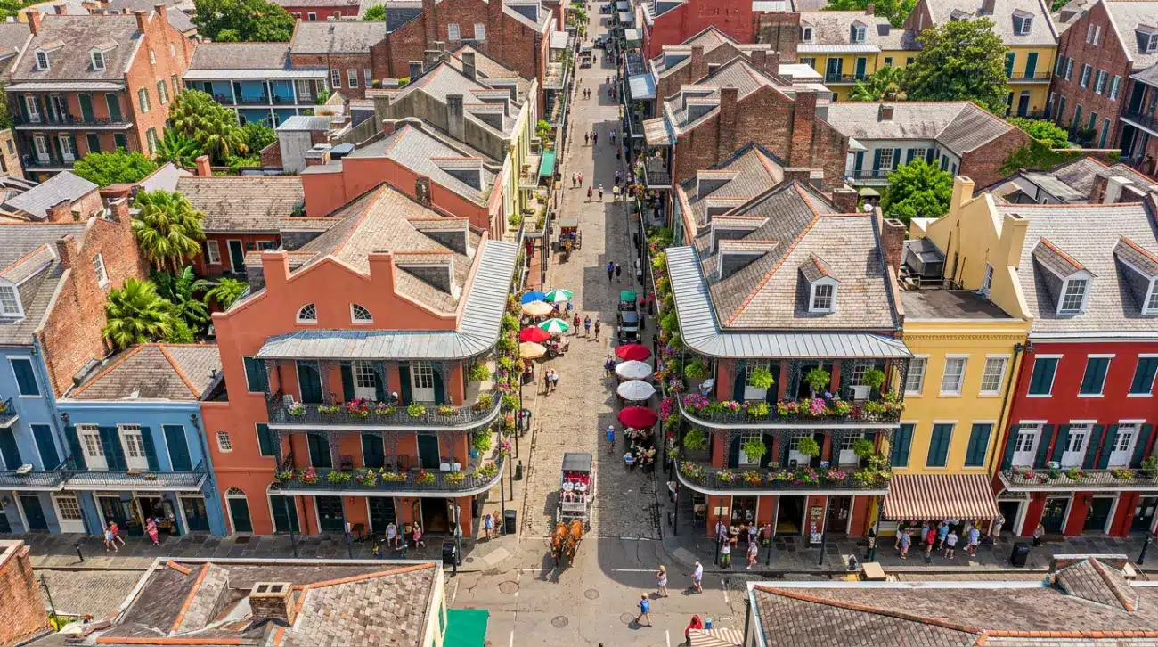 French Quarter Charm and Spanish Colonial Architecture
